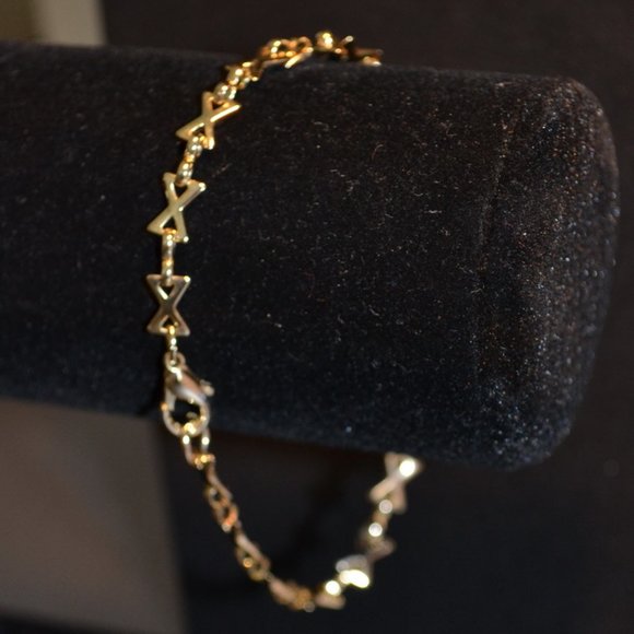 Gold Tone Chain Bracelet or Anklet -FREE with Purchase* - Picture 1 of 5